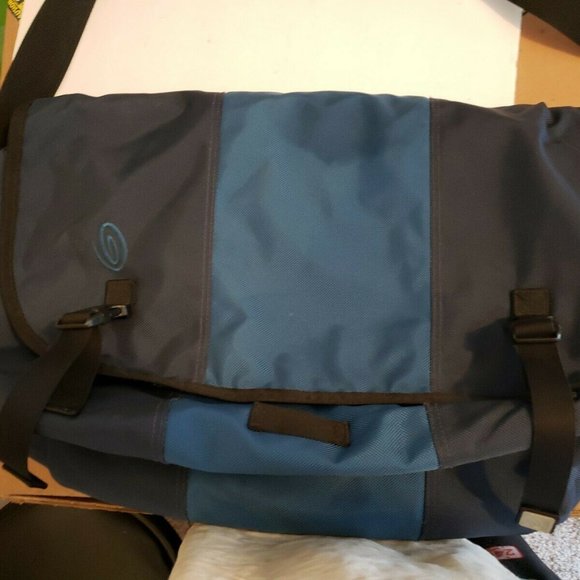Timbuk2 Messenger Bag Crossbody Strap 24 x 14 Blue - Picture 1 of 10